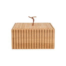 Estia Κουτι Αποθηκευσης και Οργανωσης Bamboo Essentials 15x15x7cm
