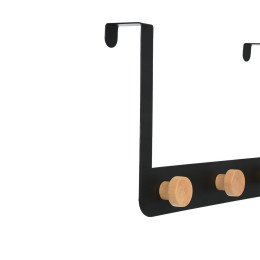 Estia Κρεμαστρα Πορτας Πενταπλη Μεταλλικη Μαυρη