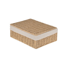 Estia Κουτι Αποθηκευσης & Οργανωσης Botanica 32x24x12cm με Εσωτερικη Επενδυση & Καπακι
