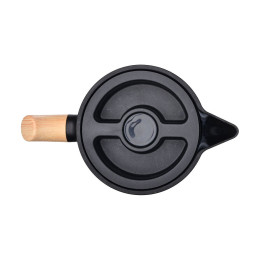 Estia Κανατα Θερμος με Εργονομικη Λαβη 1.0lt Μαυρο