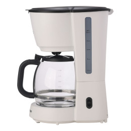 Estia Καφετιερα Φιλτρου Intense Luminus Πλαστικη 1000w με Γυαλινη Κανατα 1.25lt ματ