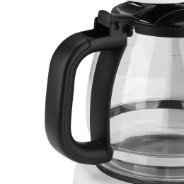 Estia Καφετιερα Φιλτρου Intense Luminus Πλαστικη 1000w με Γυαλινη Κανατα 1.25lt ματ