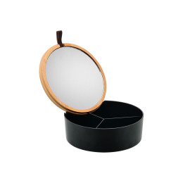 Estia Κουτι Αποθηκευσης & Οργανωσης Bamboo Essentials με Καθρεφτη