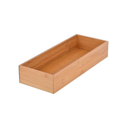Estia Κουτι Οργανωσης Συρταριου Bamboo Essentials 15x38x7cm