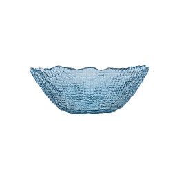 Estia Μπολ Γυαλινο Roche 16x5cm Μπλε