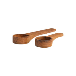 Estia Ξυλινη Μεζουρα Κουζινας Allure 16,7cm &10cm σετ