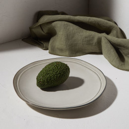 Estia Πιατο Ρηχο Deline Stoneware 27cm Dove