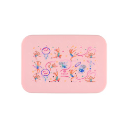 Estia Παιδικο Φαγητοδοχειο Save the Aegean 900ml με 2 Αποσπωμ. Θηκες Wild Stunts