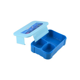 Estia Παιδικο Φαγητοδοχειο Save the Aegean 900ml με 2 Αποσπωμ. Θηκες Ocean Play