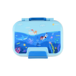 Estia Παιδικο Φαγητοδοχειο Save the Aegean 1030ml 2 Επιπεδων Ocean Play