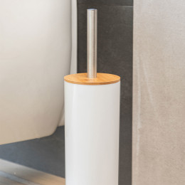 Estia Πιγκαλ Bamboo Essentials Μεταλλικο Λευκο