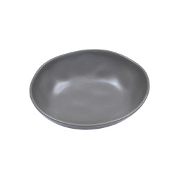 Estia Πιατο Βαθυ Mare Stoneware 22cm Graphite