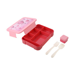 Estia Παιδικο Φαγητοδοχειο Save the Aegean 1330ml με 5 Θηκες Love Ascend