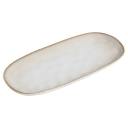 Estia Πιατελα Οβαλ Vignette Stoneware 31cm Ivory