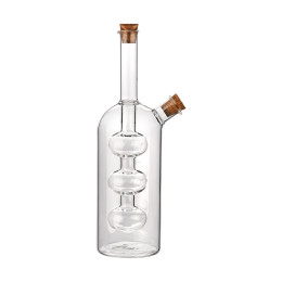 Estia Μπουκαλι για Λαδι & Ξυδι Γυαλινο 350ml 2 σε 1