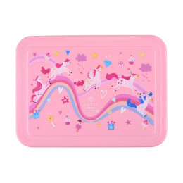 Estia Παιδικο Φαγητοδοχειο Save the Aegean 1330ml με 5 Θηκες Rainbow Dreams