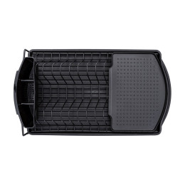 Πιατοθηκη Studio Μεταλλικη 47χ26cm Μαυρη