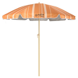 Estia Ομπρελα Θαλασσης Sunscape Mirage με Προστασια upf 50+ Μεταλλικη 2m