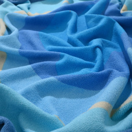 Estia Πετσετα Θαλασσης Serene Shores Microfiber Στρογγυλη 150cm