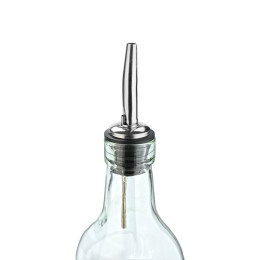 Estia Μπουκαλια για Λαδι & Ξυδι Γυαλινο 500ml me ροη σετ 3 Τεμ.