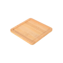 Estia Τηγανι Σερβιρισματος Iron Mantemenio 14cm με Βαση Bamboo