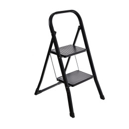 Estia Σκαλοσκαμπο neo Black με 2 Σκαλια 46x55x81cm