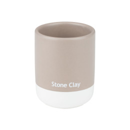 Estia Ποτηρακι Μπανιου Tone lab Κεραμικο Stone Clay