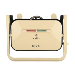 Estia Τοστιερα Ivoris 2 Θεσεων 1300w με Αντικολλητικες Πλακες