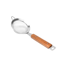 Estia Σουρωτηρι Ανοξειδωτο Allure 10cm me Ξυλινη Λαβη