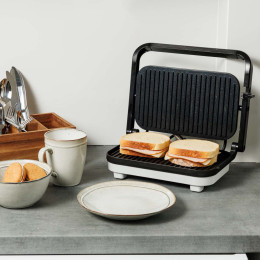 Estia Τοστιερα Intense Luminus 2 Θεσεων 1300w με Αντικολλητικες Πλακες ματ