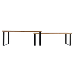 Estia Ραφιερα Οργανωσης Παγκου Bamboo Essentials 2 Τεμ.