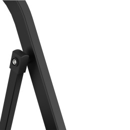 Estia Σκαλοσκαμπο neo Black με 3 Σκαλια 46x71x105cm