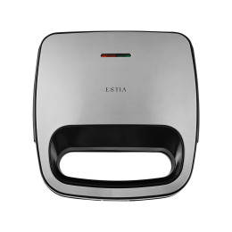 Estia Τοστιερα Black & Inox 2 Θεσεων 750w
