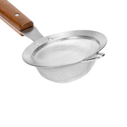 Estia Σουρωτηρι Ανοξειδωτο Allure 10cm me Ξυλινη Λαβη