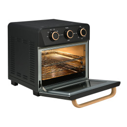 Estia Φριτεζα Αερος oak 1400w 12lt με 4 Λειτουργειες Ψησιματος Μαυρο