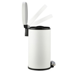 Estia Χαρτοδοχειο Μπανιου Ovoid Soft Close 6lt Λευκο