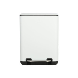 Estia Χαρτοδοχειο Μπανιου Cubic Soft Close 6lt Λευκο
