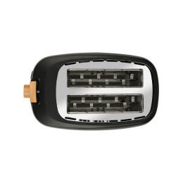 Estia Φρυγανιερα oak 2 Θεσεων 700w με 7 Επιπεδα Ψησιματος Μαυρη