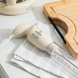 Estia Φραπεδιερα Χειρος Ivoris Ηλεκτρικη 25w με Ανοξειδωτο Αναδευτηρα