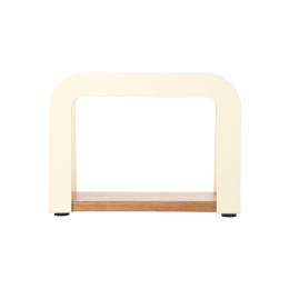 Estia Χαρτοπετσετοθηκη Ορθια Allure Μεταλλικη Ivory