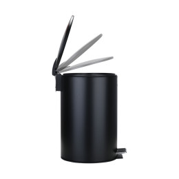 Χαρτοδοχειο Μπανιου Classic Soft Close 12lt ματ Μαυρο