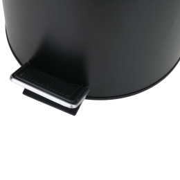 Χαρτοδοχειο Μπανιου Classic Soft Close 12lt ματ Μαυρο