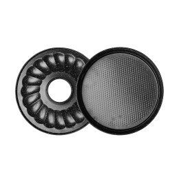 Φορμα Κεϊκ Ανθρακουχου Χαλυβα 28.5x7cm με 2 Βασεις