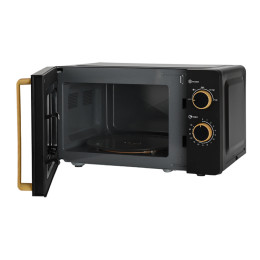 Estia Φουρνος Μικροκυματων oak 700w 20lt Μαυρο