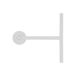 Estia Υαλοκαθαριστηρας Μπανιου με Βεντουζα Λευκος