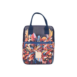 Estia Τσαντα Φαγητου Save the Aegean Ισοθερμικη 7lt Vibrant Vortex