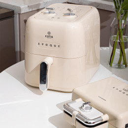 Estia Φριτεζα Αερος Retro Epoque 1500w 5lt με Ορθογωνιο Καδο