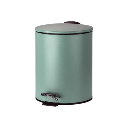 Χαρτοδοχειο Μπανιου Classic Soft Close 5lt ματ Μεντα