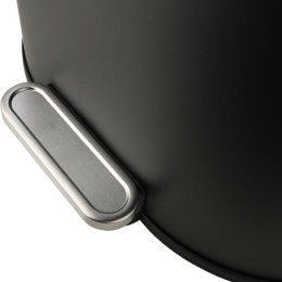Estia Χαρτοδοχειο Μπανιου Ovoid Soft Close 6lt Μαυρο