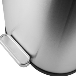 Estia Χαρτοδοχειο Μπανιου Ovoid Soft Close 6lt Ινοξ